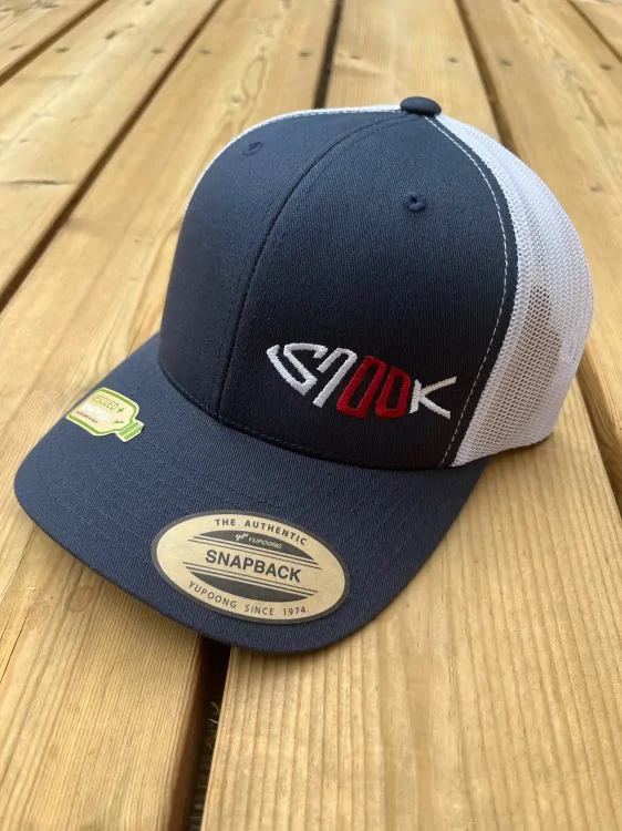 Modro/bílá Trucker kšiltovka snook