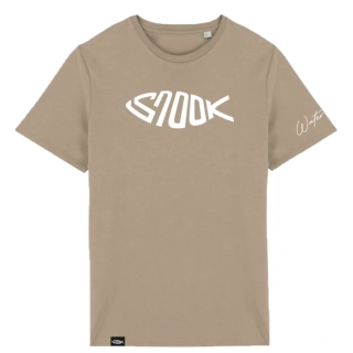 Hnědé triko s krátkým rukávem snook